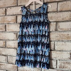 Lilly Pulitzer Girls Shift Dress Size XS 2-3